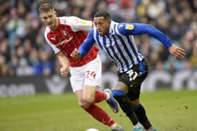 GOALS DIFFERENCE: Nathaniel Mendez-Laing provided everything but the goal for Sheffield Wednesday, whereas Rotherham United's Michael Smith did find the net