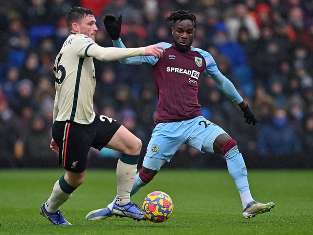 Much quieter since returning from Africa Cup of Nations, though we're unlikely to see the best of him when he's pinned to the touchline. Effective when playing off the shoulder, capitalising on Liverpool's high line, worked hard, but final product often lacking.