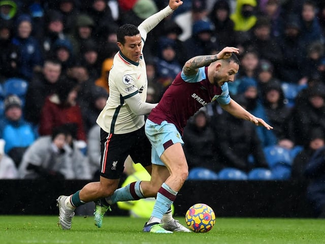A brilliant box-to-box display from the Burnley midfielder. Labelled 'terrific' when singled out for praise by Dyche post match. Worked hard to suffocate Henderson, Fabinho and Keita in midfield and tested Alisson with a first half piledriver.