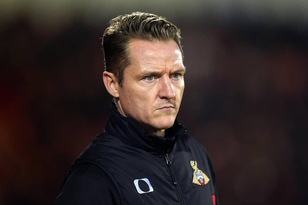 DEFEAT: For Gary McSheffrey and Doncaster Rovers. Picture: PA Wire.