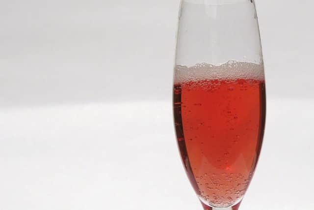 Rose Fizz is perfect for Valentine's Day