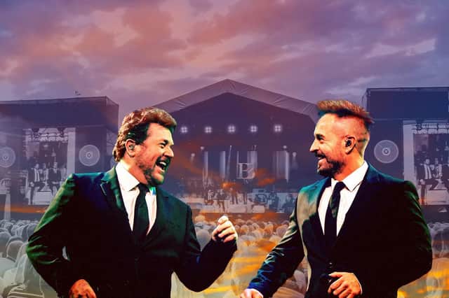 Musical duo Michael Ball and Alfie Boe are heading to the Yorkshire coast for what promises to be an unforgettable night.