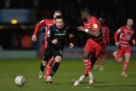 Switch on: Doncaster manager Gary McSheffrey says Arsenal loanee Joe Oluwu can could have a decent career but needs to improve his concentration levels. Picture: Bruce Rollinson