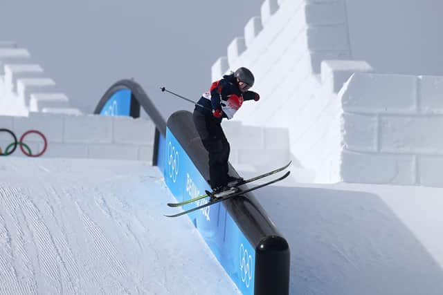 EASY DOES IT: Katie Summerhayes performs a trick during the Women's Freestyle Skiing Freeski Slopestyle Final at Genting Snow Park. Picture Matthias Hangst/Getty Images)
