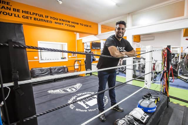 Mohammed Shakeel Faraz is getting ready to open the boxing academy next week.