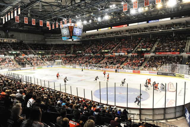 Sheffield Steelers regularly play in front of 6,000-plus crowds at the Utilita Arena. Picture: Dean Woolley.