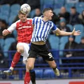 Rotherham United's Michael Smith showed the value of an iold-fashioned centre forward in his team's win over Sheffield Wednesday on Sunday. Picture: Steve Ellis