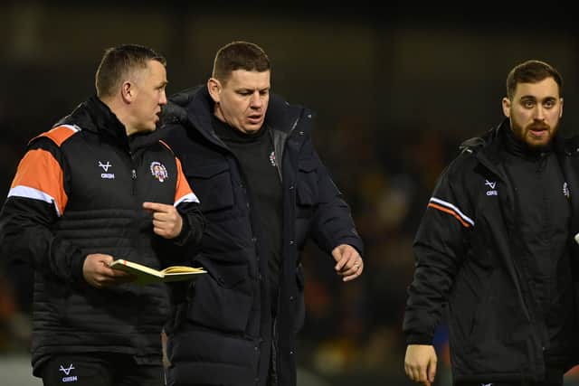 Lee Radford has not been concentrating on Warrington Wolves this week, ahead of his Castleford Tigers team's clash against them on Thursday night. Picture: Bruce Rollinson