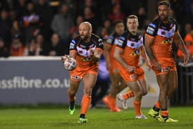 FAMILIAR FACES: Castleford Tigers' captain Paul McShane is excited at the prospect of facing former head coach Daryl Powell on Thursday night. Picture: Bruce Rollinson