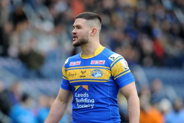 BANNED: Leeds Rhinos' James Bentley Picture: Steve Riding.