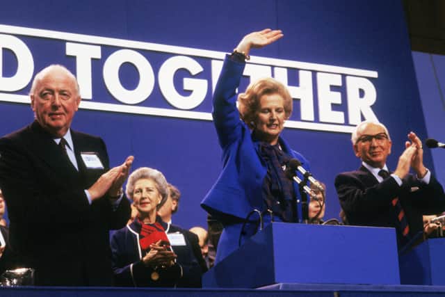 Margaret Thatcher, argues Rob Potts, was surrounded by moderating influences - unlike Boris Johnson.