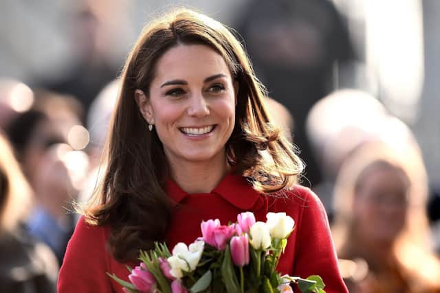 The Duchess of Cambridge continues to set an inspiring example to the Royal family and country, writes Sarah Todd.