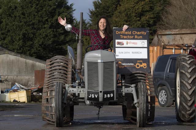 Rachel Hodgson organised Driffield Tractor Run