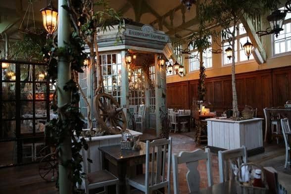 The interior of The Botanist in Sheffield