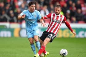 Sheffield United's Conor Hourihane - right - has proved an effective central midfield partner for Oliver Norwood. Picture: Simon Bellis/Sportimage