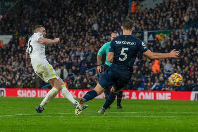 INJURY: But Stuart Dallas has shown his durability for Leeds United in the past