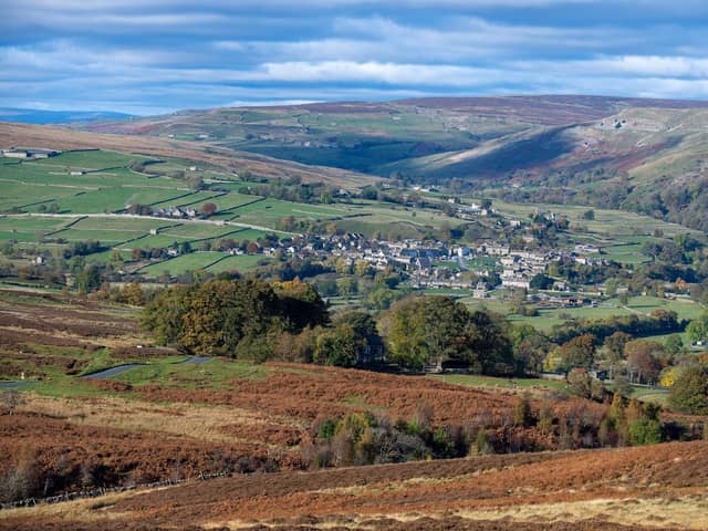 A view of Swaledale and the village of Reeth. The Yorkshire Dales has some of the remotest communities in the country, and has endured problems with poor digital connectivity. (Photo: Bruce Rollinson)