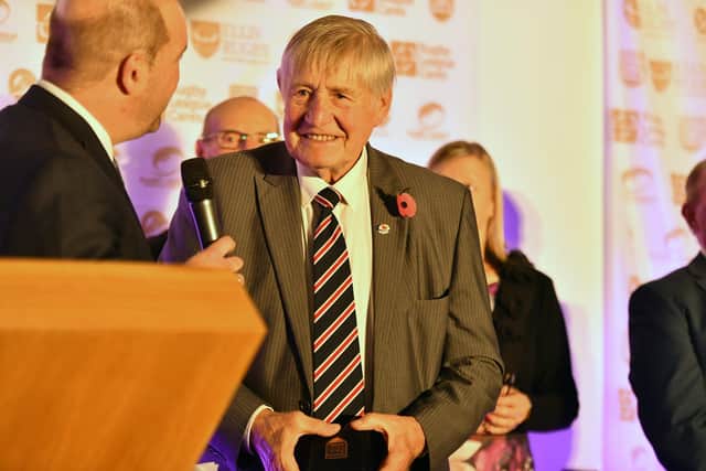Richly deserved: Johnny Whiteley is added to the Rugby League Hall of Fame in 2018. Picture by Simon Wilkinson/SWpix.com