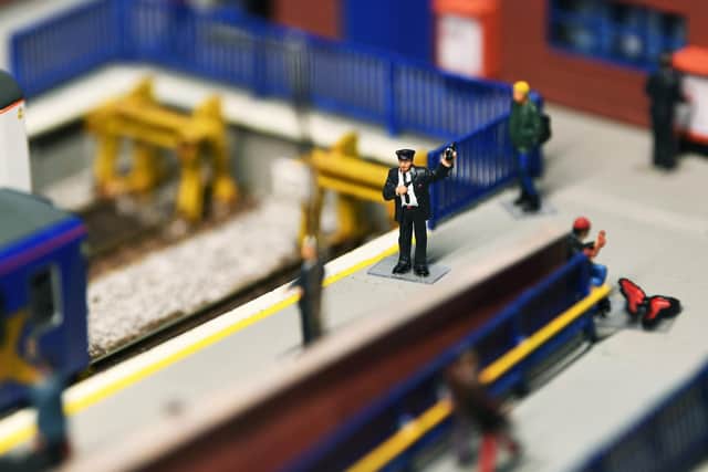 Shaun Taylor a model railway collector and exhibitor from Howden. Image: Jonathan Gawthorpe