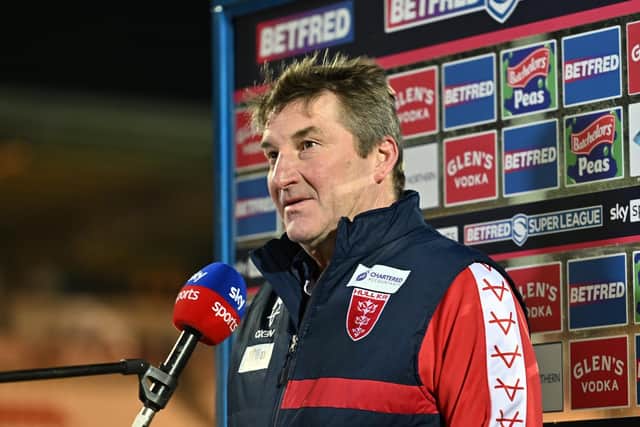 FRUSTRATED: Hull KR coach Tony Smith Picture by Will Palmer/SWpix.com