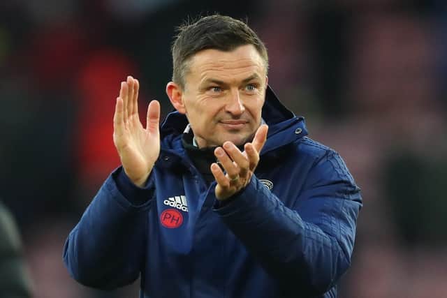 Paul Heckingbottom, manager of Sheffield United. Picture: Simon Bellis/Sportimage