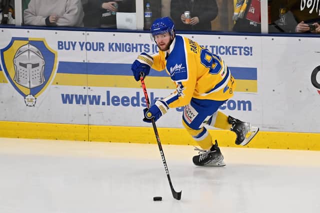 Adam Barnes scored his fifth goal in three games in the 4-1 win over Basingstoke Bison. Picture: Bruce Rollinson