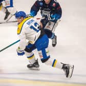 Kieran Brown enjoyed a 2+2 night for Leeds Knights in their 4-1 victory at Basingstoke Bison. Picture: Bruce Rollinson