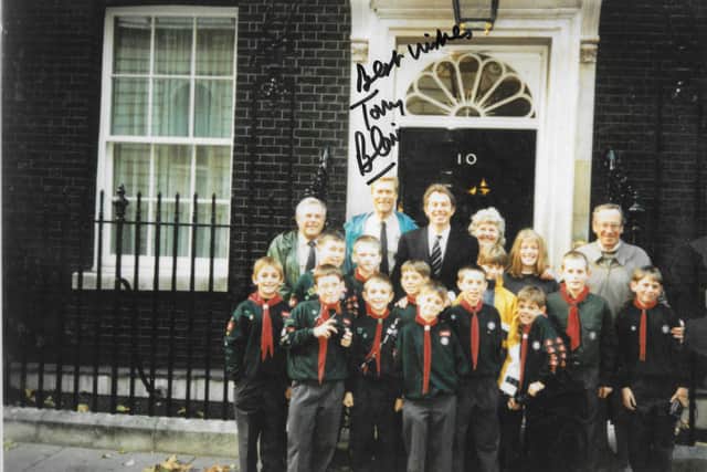 Cubs on a visit to London in the 1990s also found support from the Prime Minister, Tony Blair.