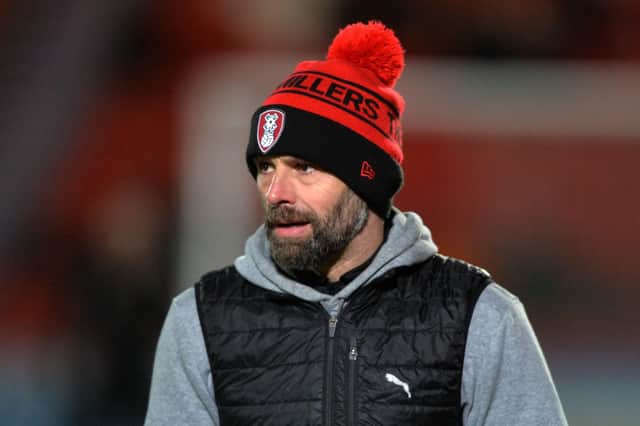 Rotherham United boss Paul Warne. Picture: Bruce Rollinson