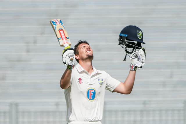 Durham’s Alex Lees - a former Yorkshire team-mate of Matthew Fisher - is also in the England Test squad to tour the West Indies Picture by Alex Whitehead/SWpix.com