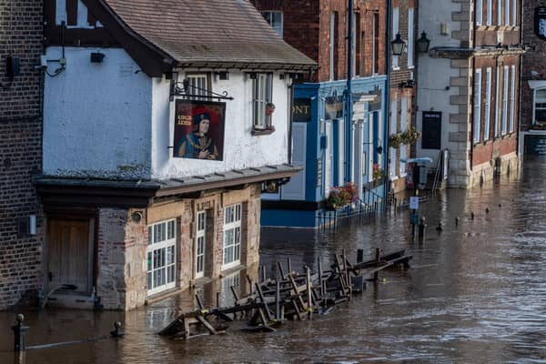 York has known devastating flooding for centuries with records going back to 1263 AD  Picture: James Hardisty