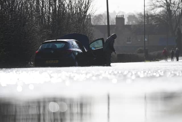A number of flood warnings are in place in Yorkshire