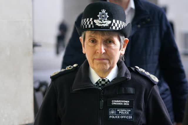 What are the lessons after Dame Cressida Dick resigned as Commissioner of the Metrpolitan Police?