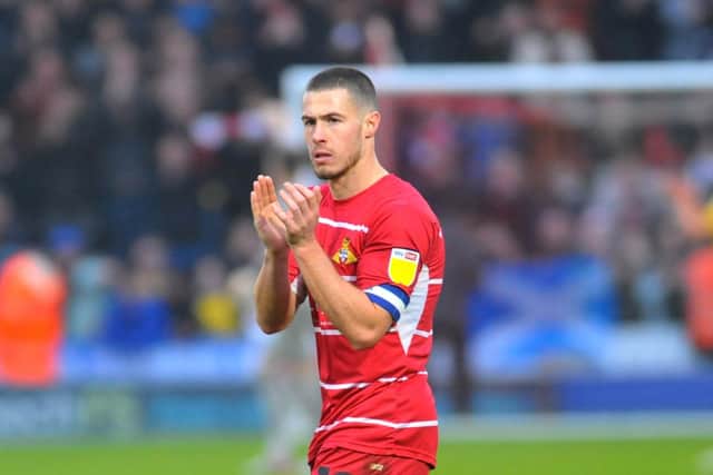 INJURY DOUBT: Doncaster Rovers' Tommy Rowe Picture: Steve Riding