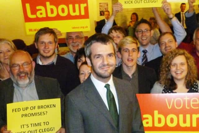 Oliver Coppard tried to unseat Nick Clegg in Sheffield Hallam in the 2015 general election.