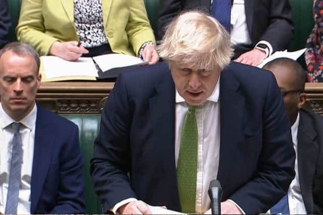 Boris Johnson is ramping up UK sanctions against President Putin's regime as British businesses are urged to take action.