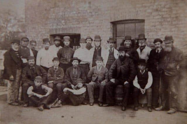 A company with real history - The workforce at T&R Williamson Ltd of Ripon pictured in 1816. (Picture Gerard Binks)