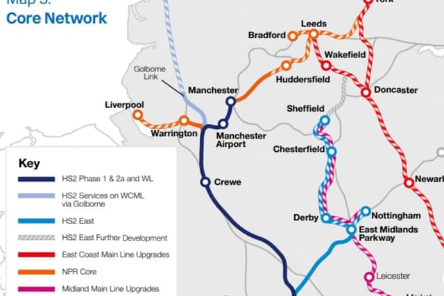 The improvements set out in the Government's Integrated Rail Plan