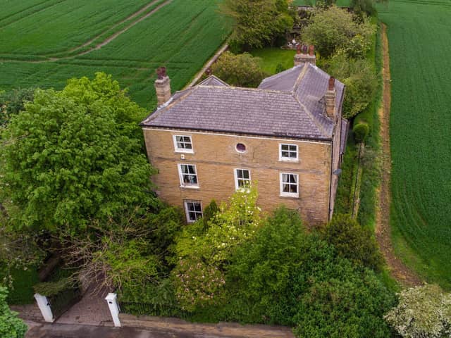 This house for sale in Rothwell for £850,000 dates to the Victorian era and was the first home in the area to have electricity, which was via a generator