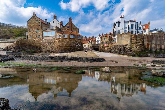The fascinating cliffs, cove and rocks make Robin Hoods Bay a popular spot for walking your dog.

It has a rating of four and a half stars on TripAdvisor with 617 reviews.