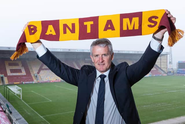 New Bradford City manager Mark Hughes. Picture courtesy of BCAFC