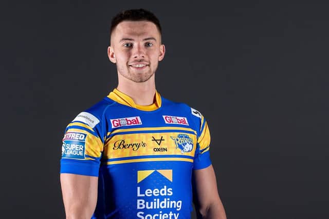 Jack Walker is expected to get an extended run at full-back for Leeds Rhinos in the injury absence of Richie Myler. Picture: Allan McKenzie/SWpix.com.