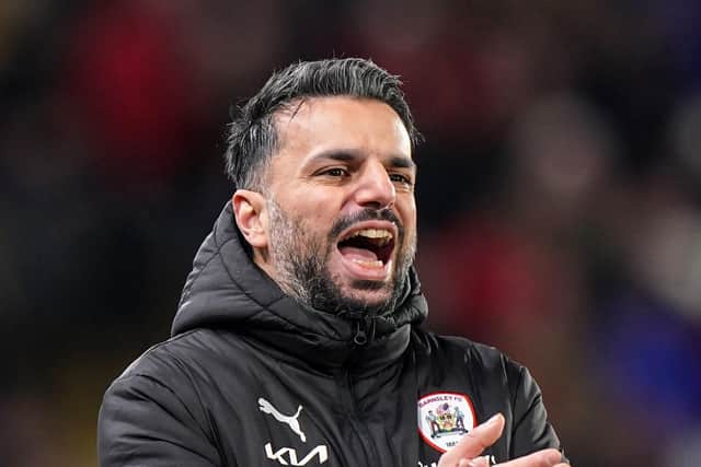 Barnsley manager Poya Asbaghi during the Sky Bet Championship match at MKM Stadium, Hull. (Picture: PA)