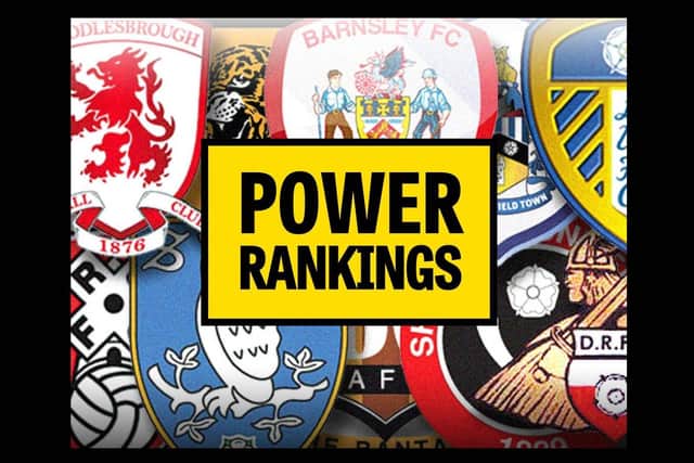 Power Rankings: Sheffield United are on the rise in the Yorkshire rankings