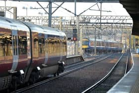 The Leeds to Bradford Interchange line was blocked on Friday morning