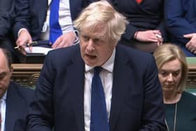Boris Johnson set out the Government's response to the Russian invasion of Ukraine in Parliament