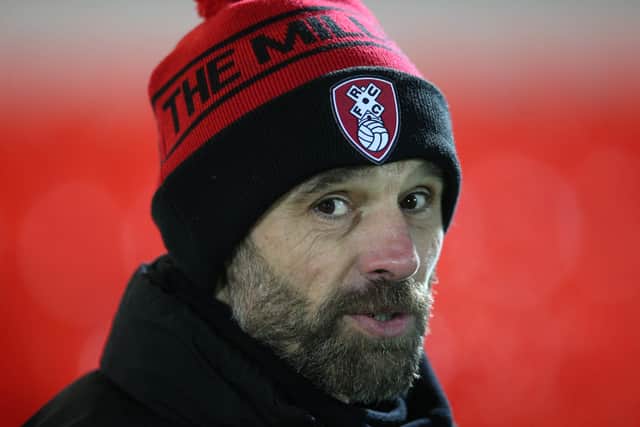 Rotherham United manager Paul Warne. Picture: PA.