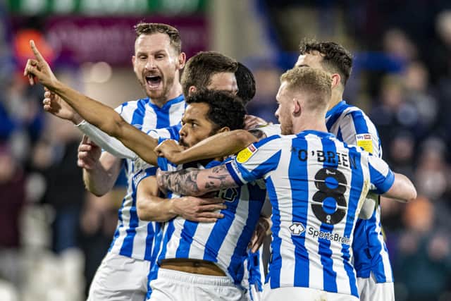 Huddersfield Town are now unbeaten in 16 games.  Picture: Tony Johnson