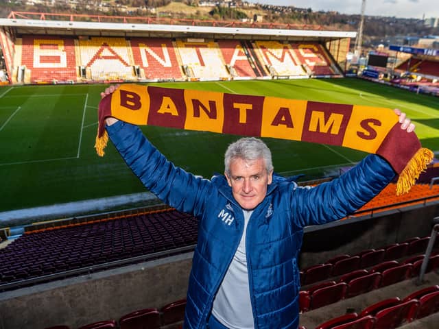 New Bantams manager Mark Hughes. Picture: James Hardisty