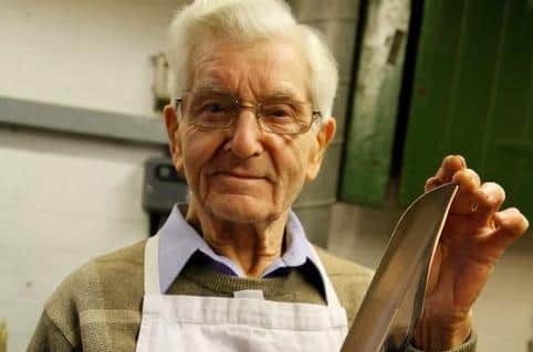 Stan Shaw died in February last year at the age of 94, after working for almost eight decades as a penknife crafter.